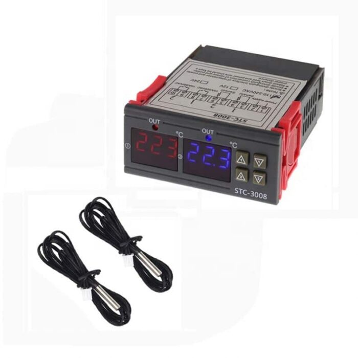 Dual Digital Temperature control Controller STC 3008