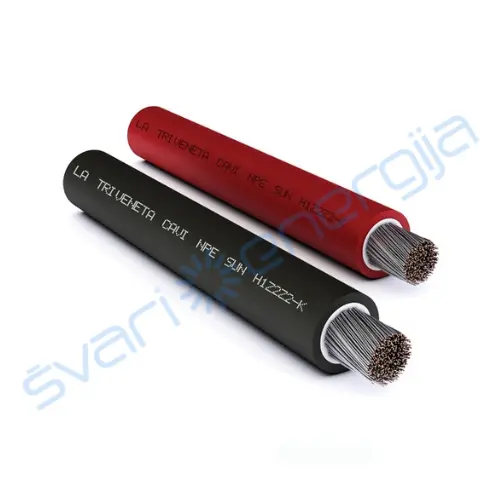 Kabelis saulės elektrinėms H1Z2Z2-K 32 H1Z2Z2-K saules elektrines kabelis