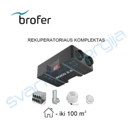 Brofer RDCD25 komplektas