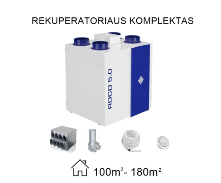 Rekuperatoriaus komplektas Nr.5