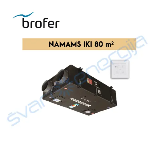 Brofer RDCD25SK entalpinis