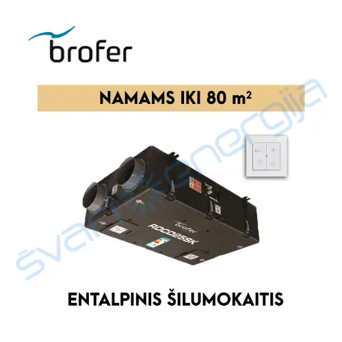 Brofer RDCD25SKE entalpinis