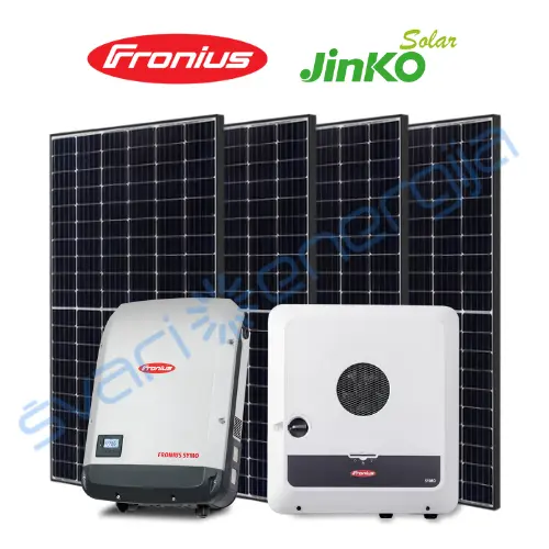 Fronius 10kW Jinko komplektas Fronius 10kW Jinko komplektas