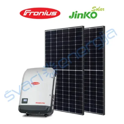 Fronius Jinko mini saulės elektrinė