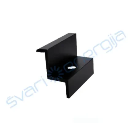 Galinis juodas spaustukas