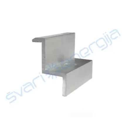 Galinis sidabrinis spaustukas