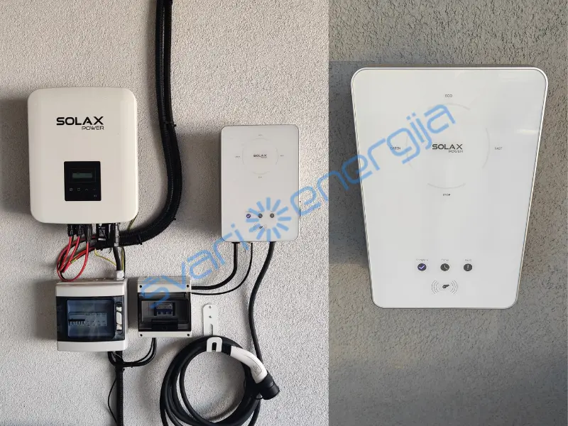 Solax X3 EVC stotelė Solax X3 EVC stotelė