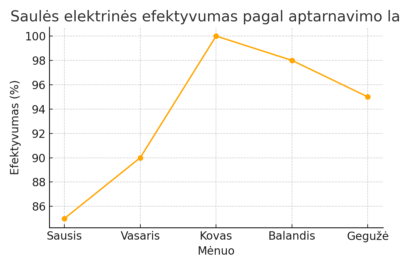 Techninis aptarnavimas 4 saules elektrines efektyvumas