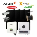 10 kW saulės elektrinė