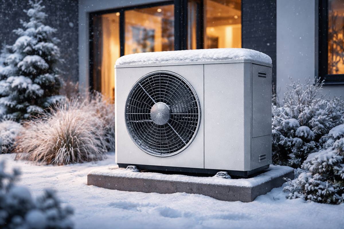 Ar šilumos siurblys veikia žiemą prie -25c