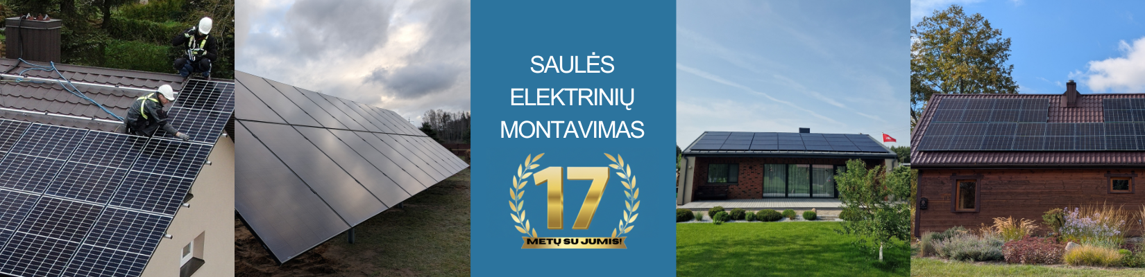 Saules elektrines, montavimas, konstrukcija, saules baterijos