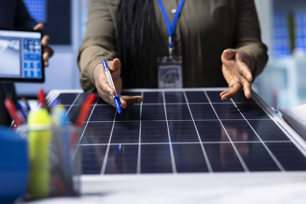 ESO sąlygos saulės elektrinei