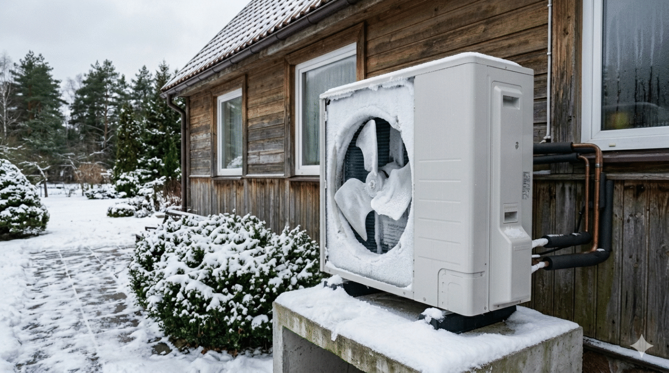 Kodėl šilumos siurblys veikia ne taip efektyviai kaip turėtų