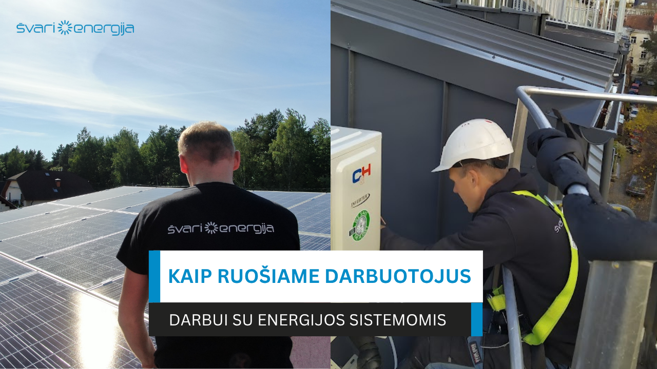 Švari Energija darbuotojų paruošimas