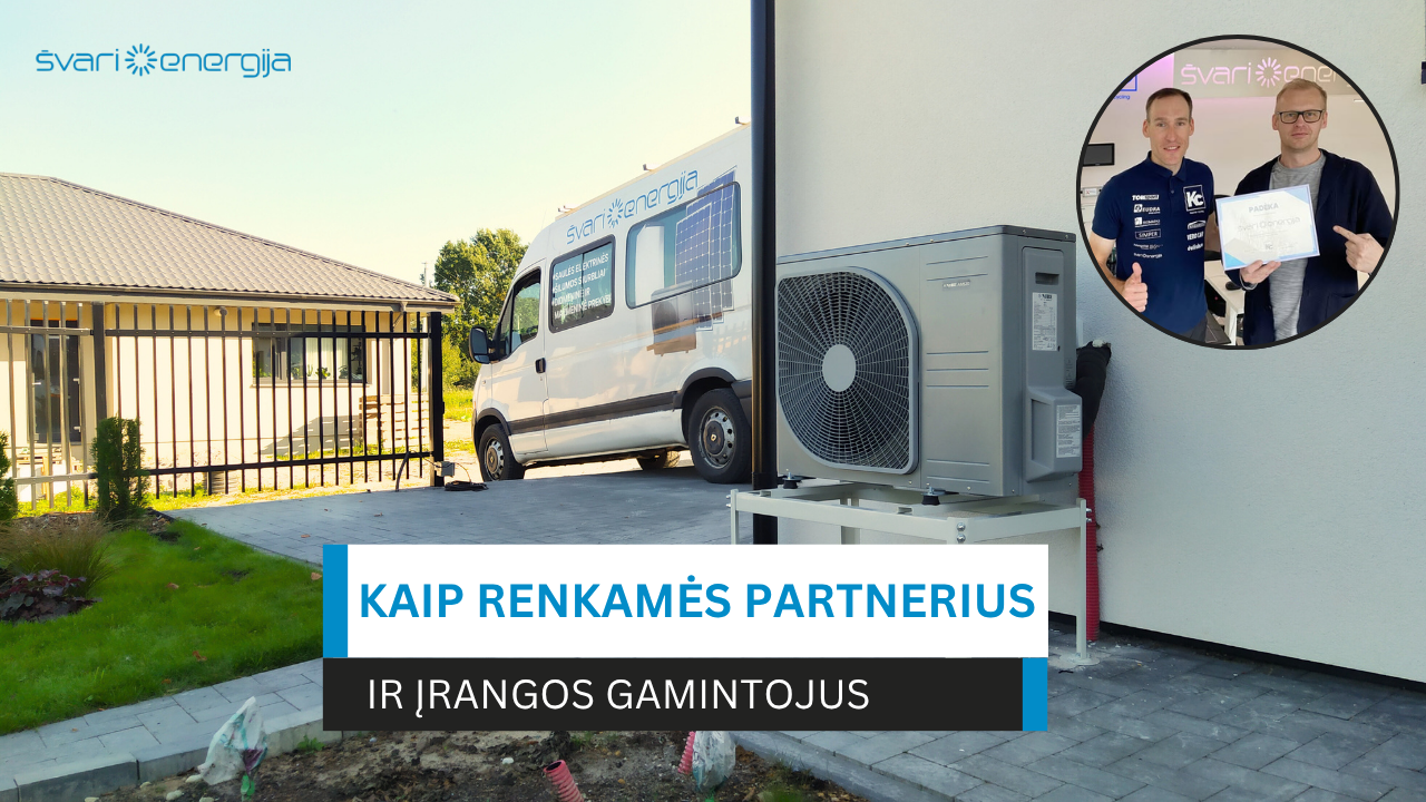 Kaip renkamės partnerius
